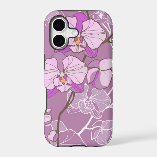 Purple Orchid Pattern (Back)