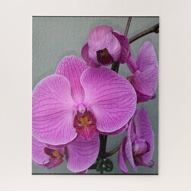 PURPLE ORCHID puzzle (Vertical)