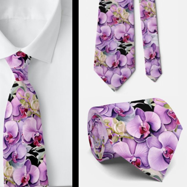 Purple Orchid Tie (Creator Uploaded)