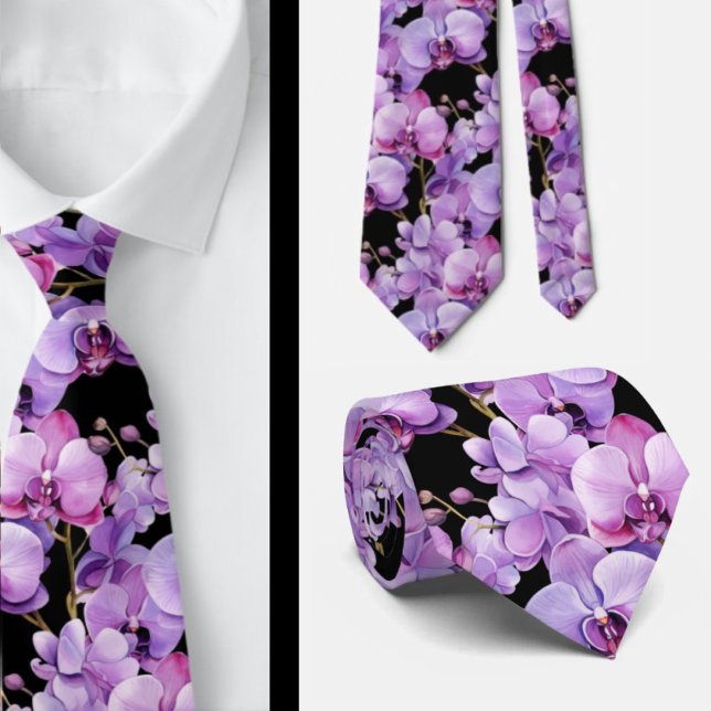 Purple Orchid Tie (Creator Uploaded)