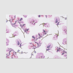 Purple Orchid Tissue Paper