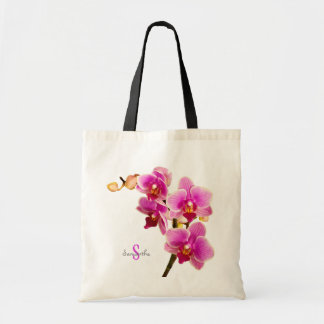 Purple Orchid Tote Bag