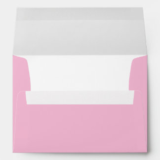 Purple Orchid Wedding Envelope