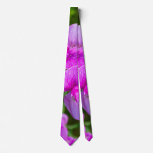 Purple Orchids Neck Tie