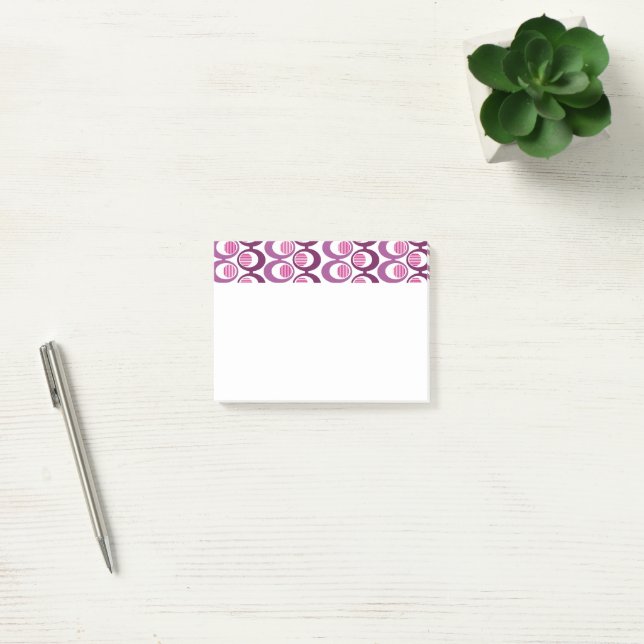 Purple Oval Strings  Post-it Notes (Office)