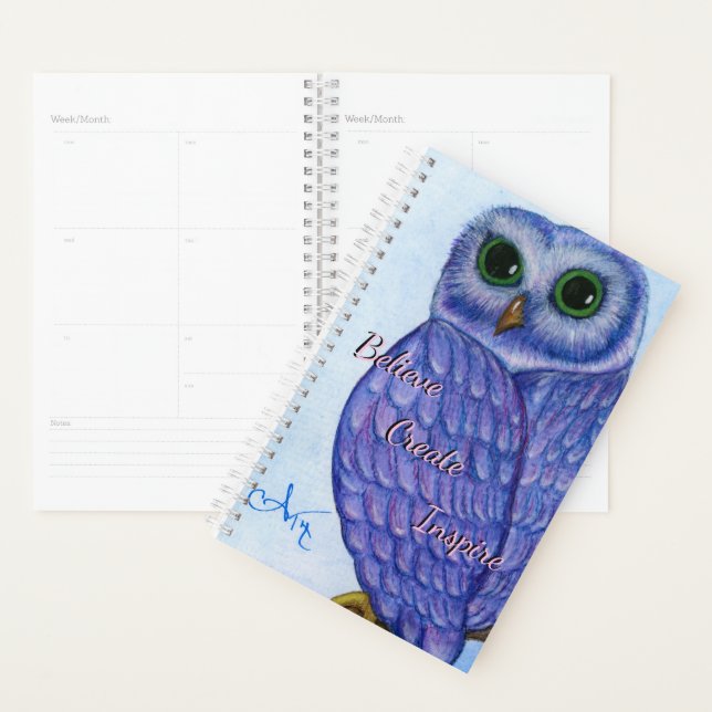 Purple Owl Planner (Display)