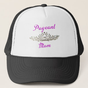 Purple Pageant Mom Trucker Hat