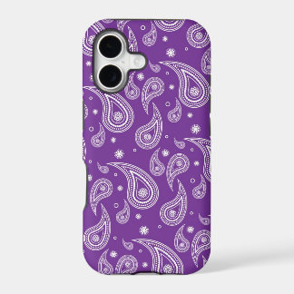 Purple Paisley iPhone 5 Phone Case