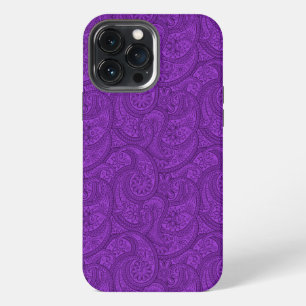 Purple Paisley iPhone 13 Pro Max Case
