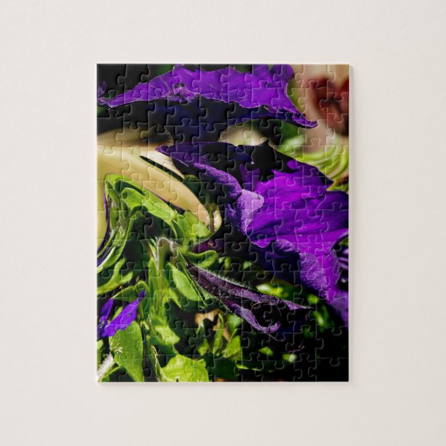 Purple Panic Jigsaw Puzzle (Vertical)
