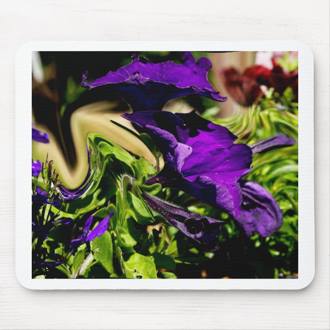 Purple Panic Mouse Pad (Front)