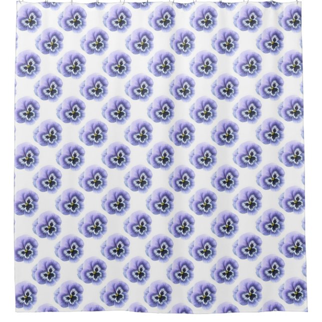 Purple Pansies Pattern (Front)