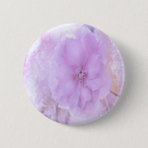 Purple Pansy 2 Inch Round Button