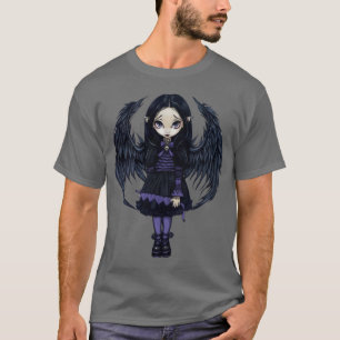 Purple Paper Hearts gothic fairy Shirt