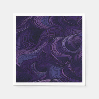 Purple Paper Napkin