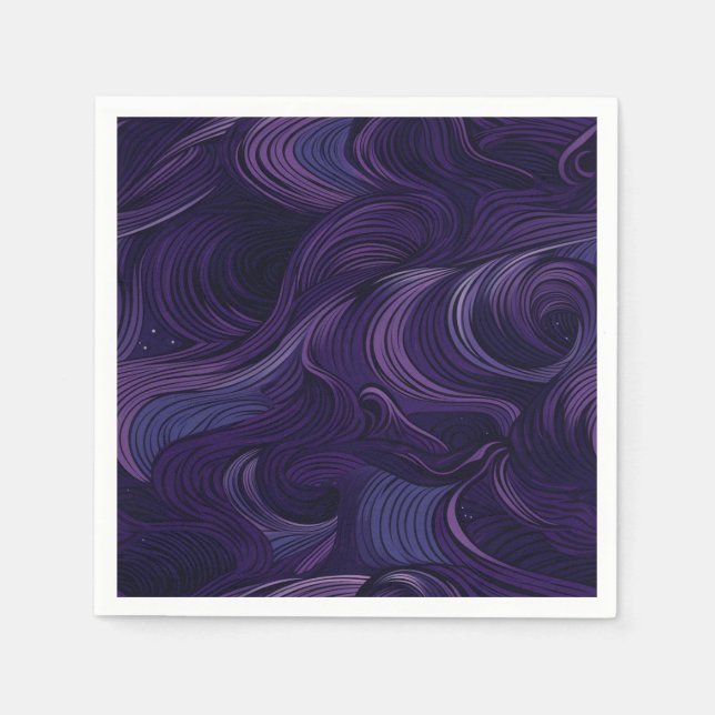 Purple Paper Napkin (Front)