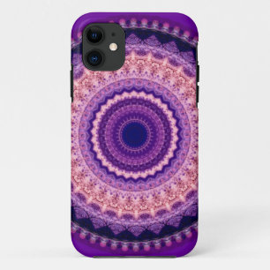Purple Paradise Mandala iPhone 5 CaseMate Case