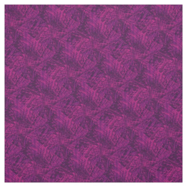 Purple parrot flapping abstract pattern fabric (Swatch)