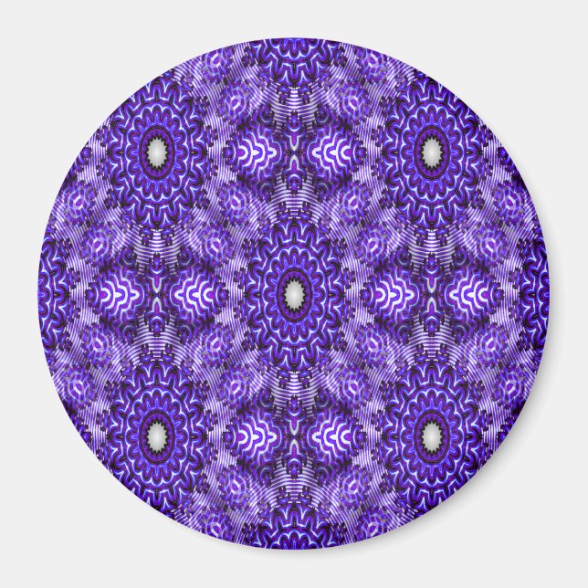 Purple Party Time... Magnet (Front)