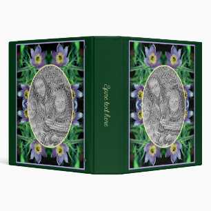Purple Pasque Flowers Create Your Own Photo Binder