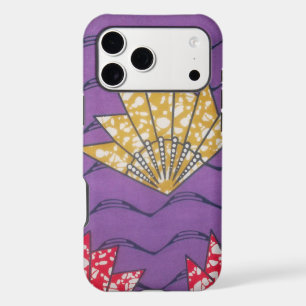 Purple Passion   Abstract East African Wavy Fan Ar