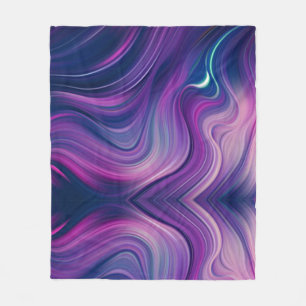 Purple passion fleece blanket.