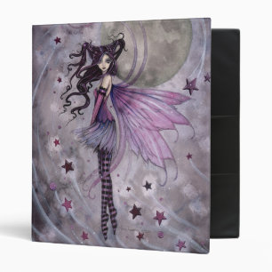 Purple Passion Gothic Purple Fairy Art Binder