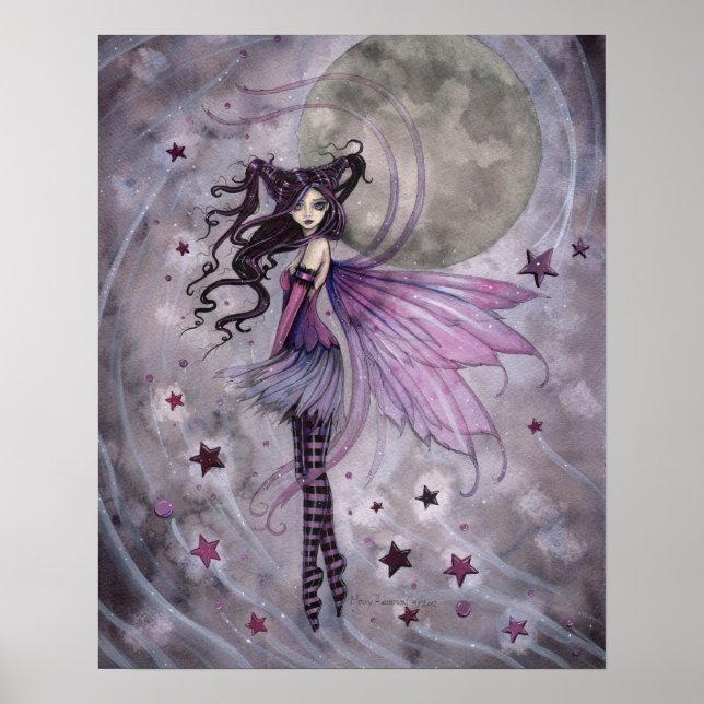 Purple Passion Gothique Fée Poster (Devant)