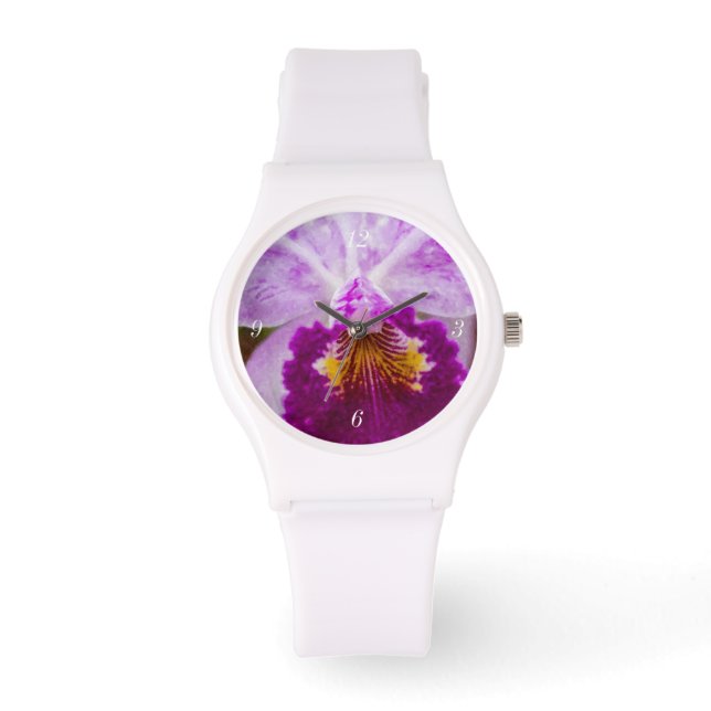 Purple Passion Orchid Watch (Front)