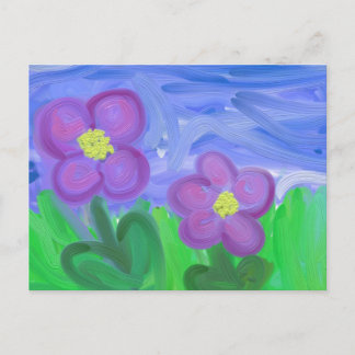 Purple Passion Postcard