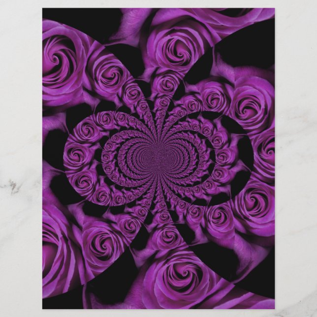 Purple Passion: Royal Romance Roses (Front)