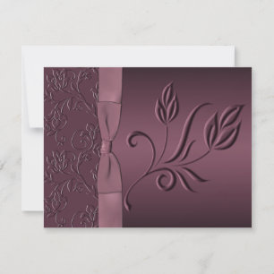 Purple Passion RSVP Card