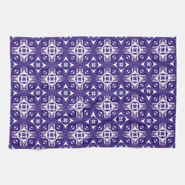 Purple Passion the First Kitchen Towel (Horizontal)
