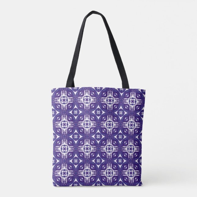 Purple Passion the First Tote Bag (Back)