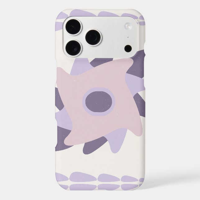 Purple pastel Decorative colorful tile  (Back)