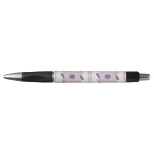 Purple pastel Decorative colourful tile Pen