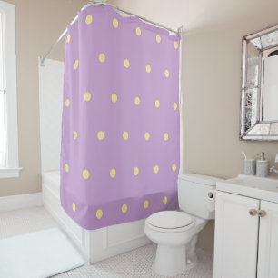 Purple Pastel Polka Dots Pattern Whimsical