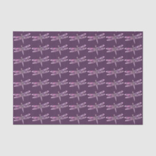Purple Patina: Dragonfly Tissue Paper