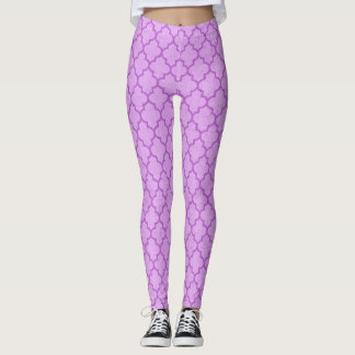 Purple Pattern Halloween Leggings