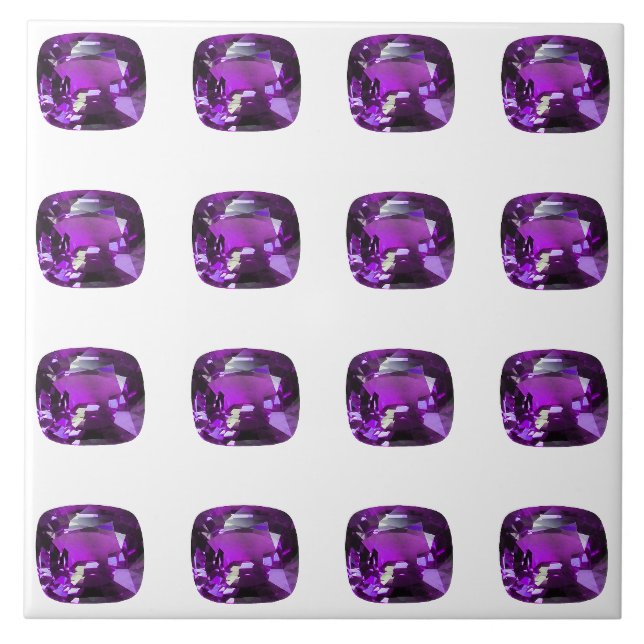 Purple Pattern Tile (Front)