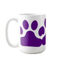Purple Paw Print