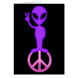 Purple Peace Alien