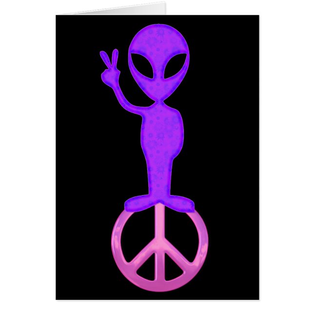 Purple Peace Alien (Front)