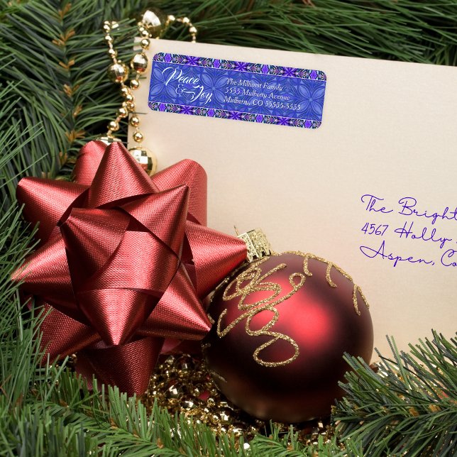 Purple Peace & Joy Christmas (Creator Uploaded)