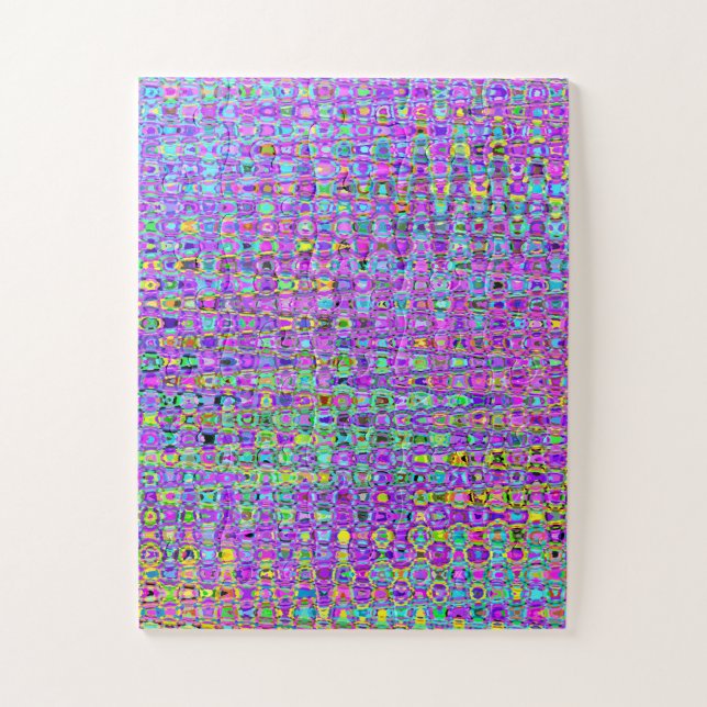 Purple Peacock Jigsaw Puzzle (Vertical)