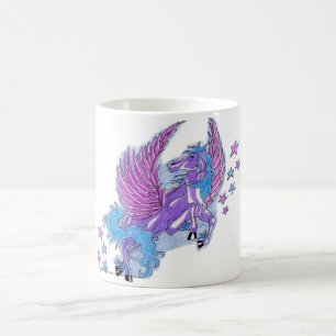Purple Pegasus Fantasy Mug