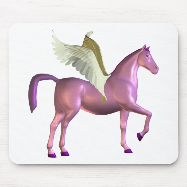 Purple Pegasus Mousepad (Front)