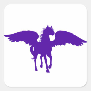 Purple Pegasus Stickers