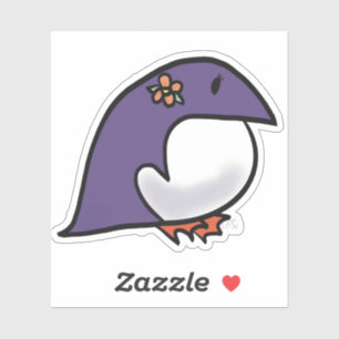 Purple penguin