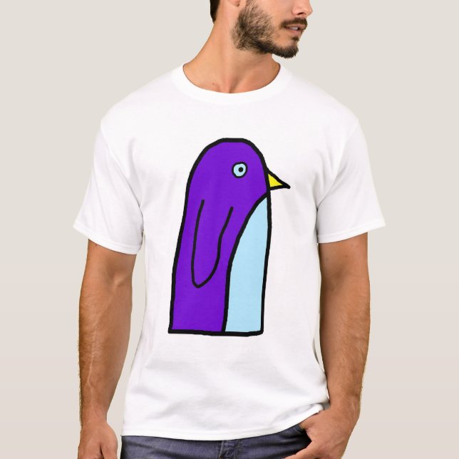 Purple Penguin T-Shirt (Front)